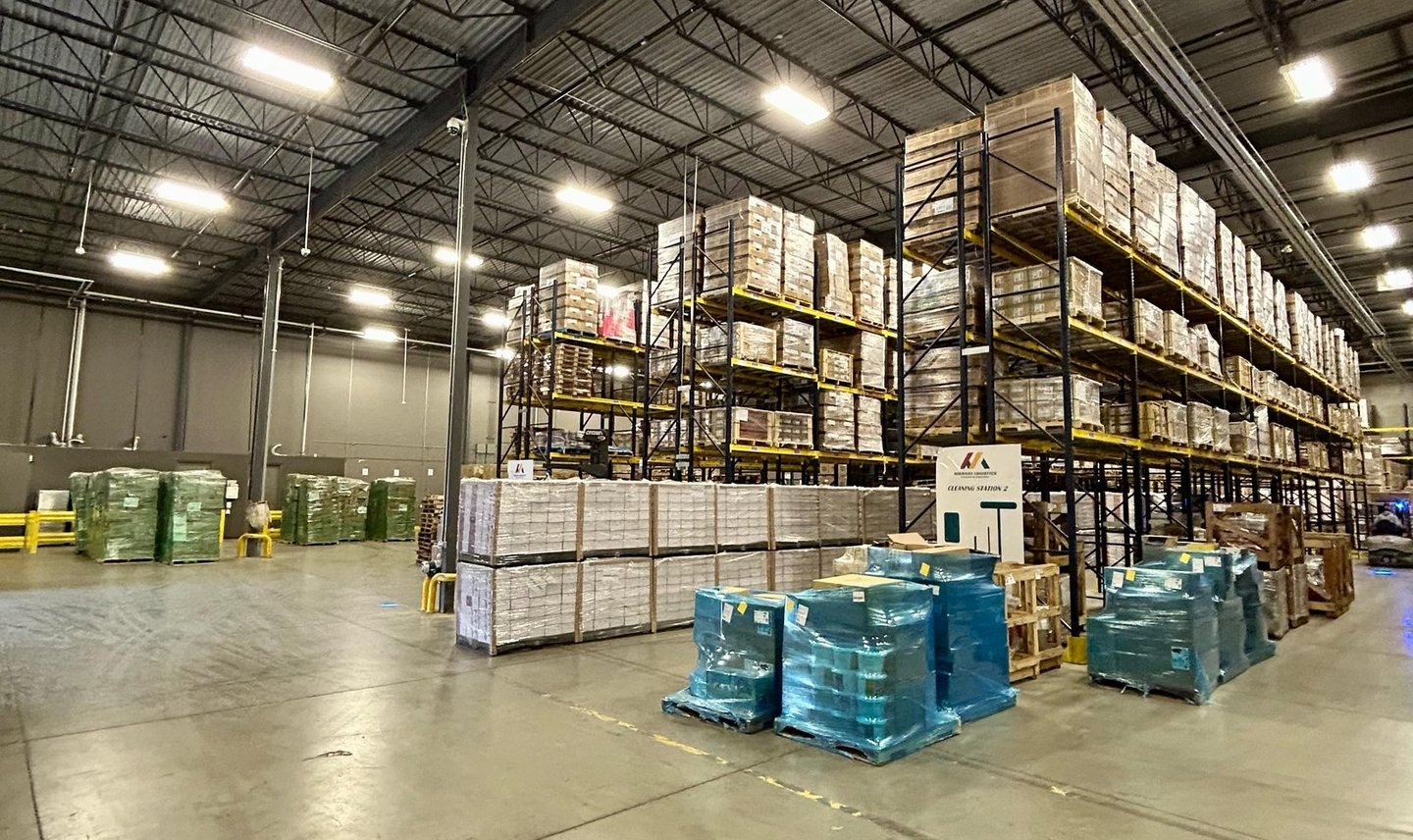 Mikhaiel Logistics warehouse interior